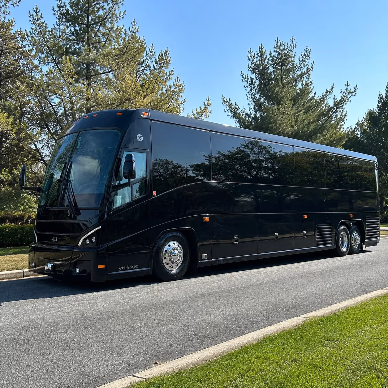 greeley show up to greeley concerts in a charter bus