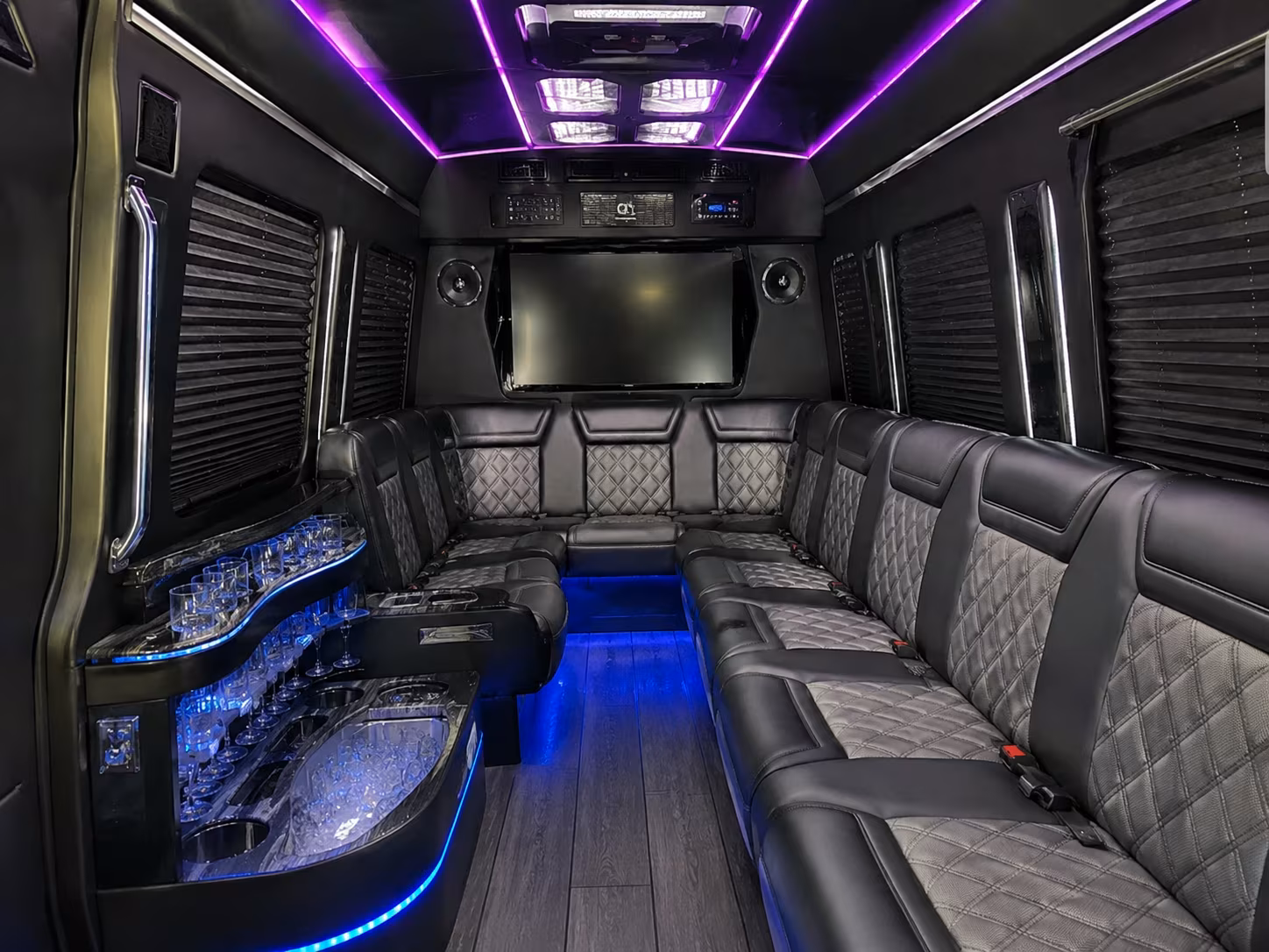 wedding and corporate event shuttles at the broadmoor and downtown colorado springs