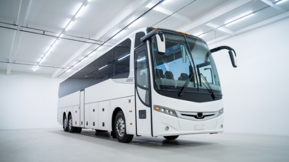 50 passenger charter bus aurora