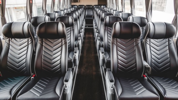 55 passenger charter bus rental aurora